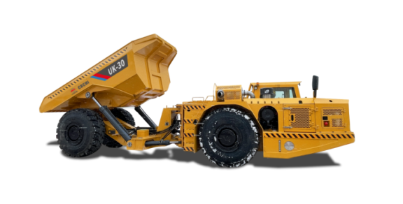 Camión de transporte de mineral